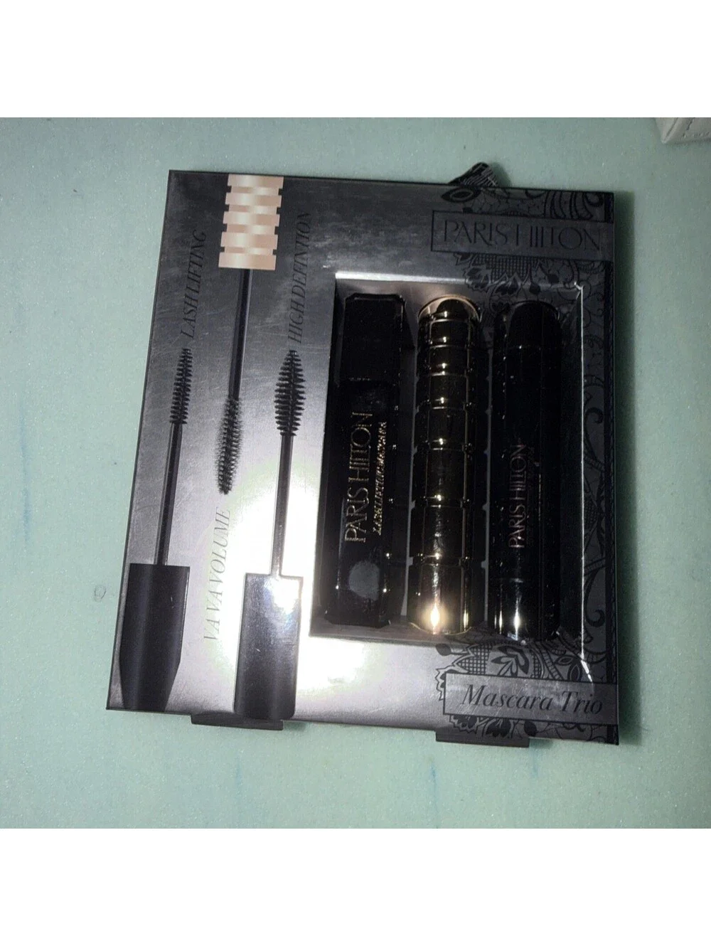 Paris Hilton Mascara Trio - Lengthening / Volumizing /Curling - Set Brand New